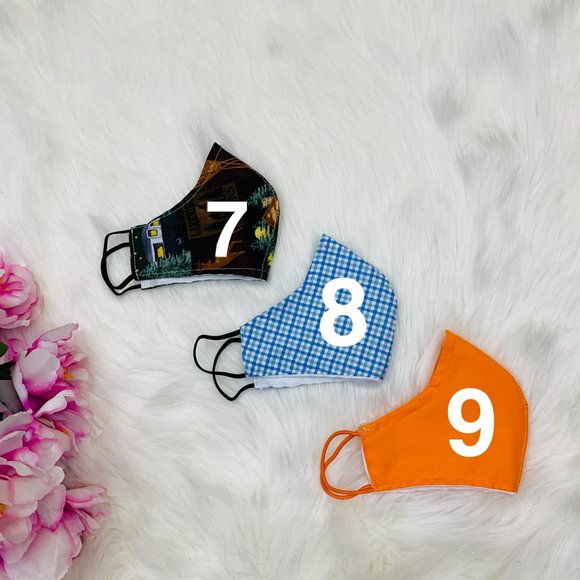 FACE MASKS Cloth Homemade Washable Mutilcolor - Picture 4 of 6